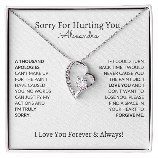 I'm Sorry Gift for Her | Forever Love Necklace